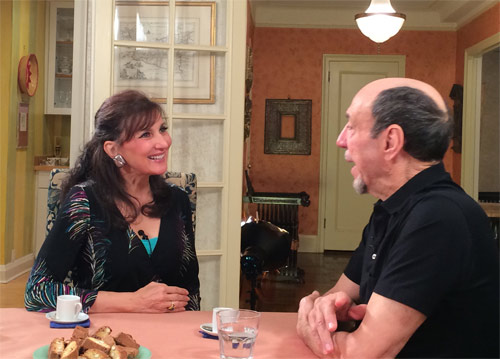 Francine with F. Murray Abraham
